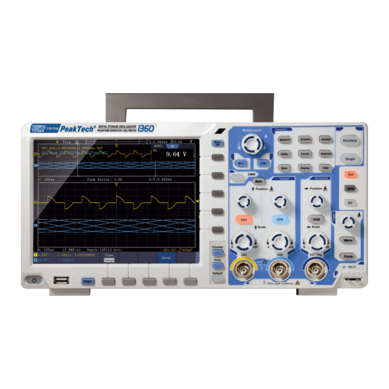 PeakTech 1360 Bedienungsanleitung