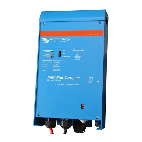 Victron energy Phoenix Multi Compact 12 / 800 / 35 Bedienungsanleitung, Montageanleitung