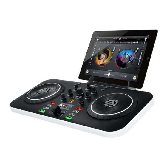 Numark iDJ LIVE II Benutzerhandbuch