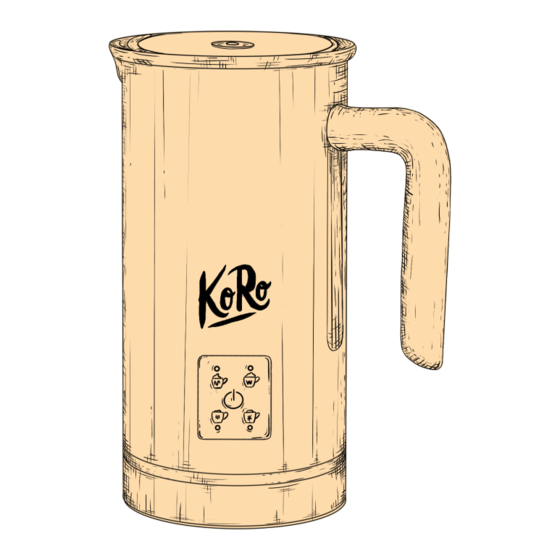 Koro BEREITER 003 Bedienungsanleitung