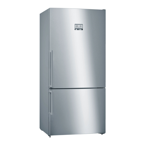 Bosch KGN86AI4P Gebrauchsanleitung