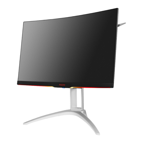 AOC AG272FCX Bedienungsanleitung