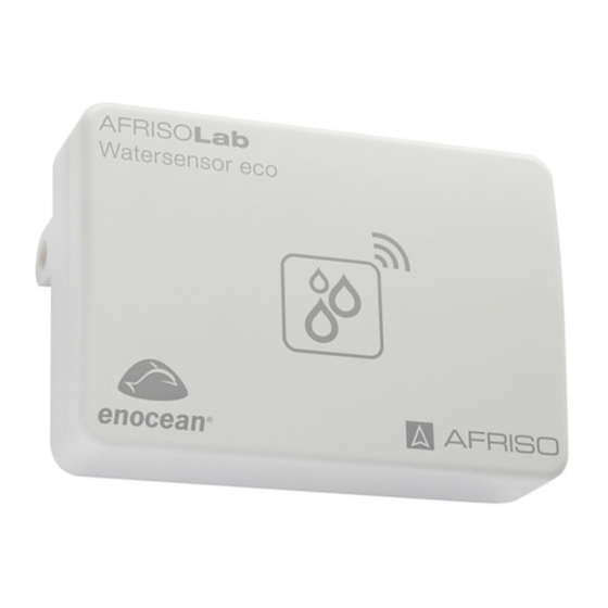 AFRISO WaterSensor eco Betriebsanleitung