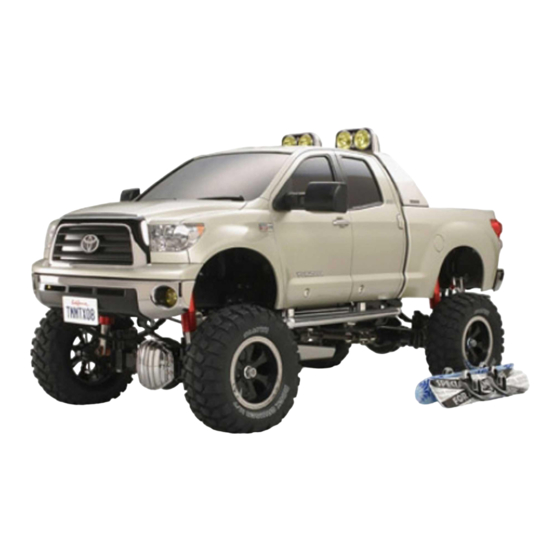 Tamiya Toyota TUNDRA HIGH-LIFT Bauanleitung