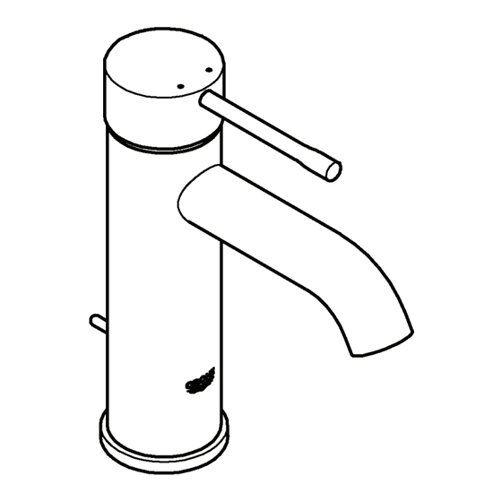 Grohe ESSENCE NEW Installationsanleitung