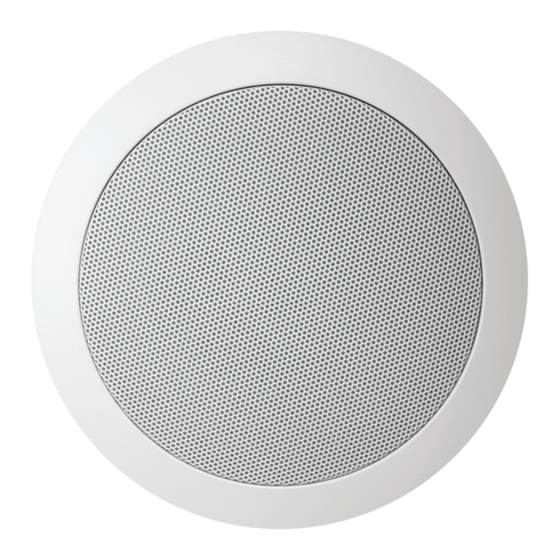 AUDAC CS75 Bedienungs Und Installationsanleitung Handbuch