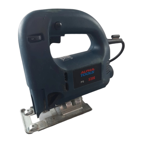 Alpha tools PS 520E Bedienungsanleitung