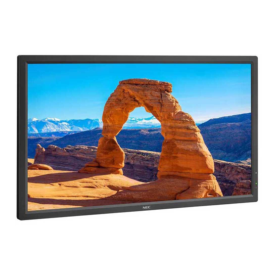 NEC MultiSync V323-3 Bedienungsanleitung