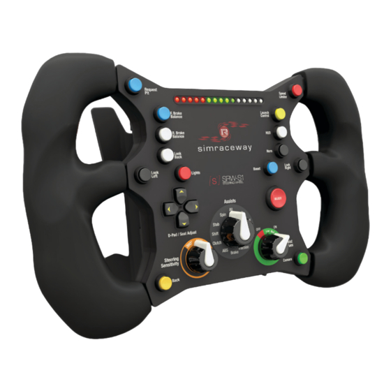 SteelSeries Simraceway SRW-S1 Steering Wheel Erste Schritte