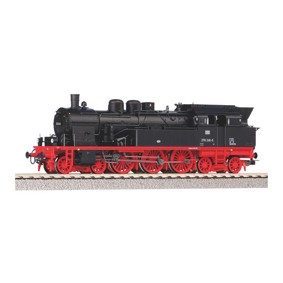 PIKO DAMPFLOKOMOTIVE BR 78 Bedienungsanleitung
