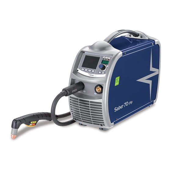 voestalpine bohler SABER 70 CHP Bedienungsanleitung
