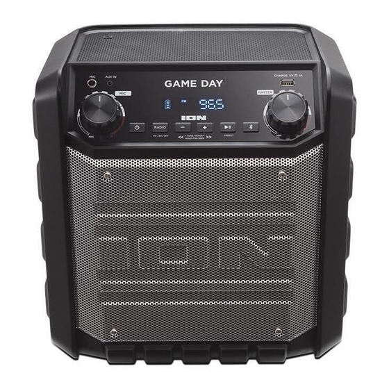 ION Game Day Schnellstartanleitung