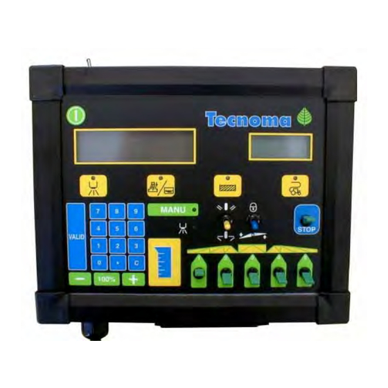 Tecnoma AXIS Einstellung, Anwendung Und Wartung