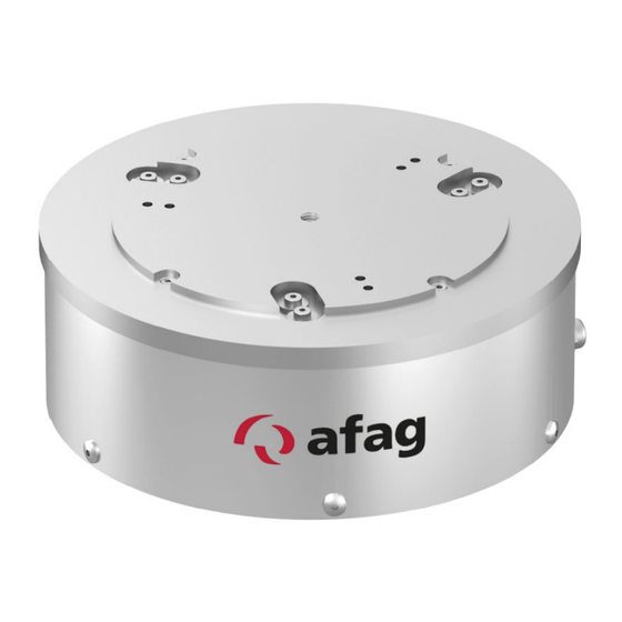 afag BF20 Bedienungs- Und Montageanleitung