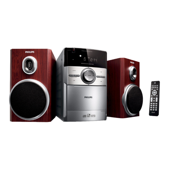 Philips MCM149 Benutzerhandbuch
