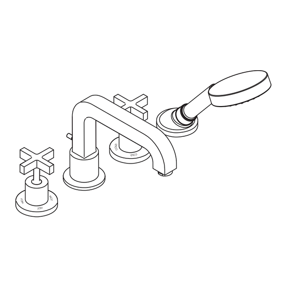 HANSGROHE AXOR Citterio 39445 series Montageanleitung