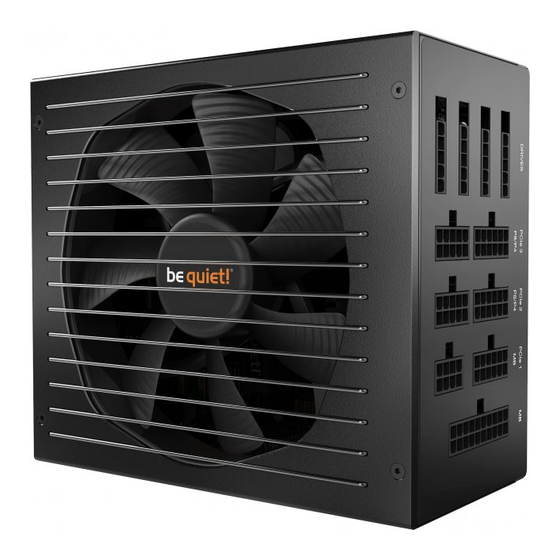 BE QUIET! STRAIGHT POWER PRO Bedienungsanleitung