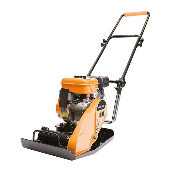 Evolution HULK PETROL COMPACT24HP Original Bedienungshandbuch