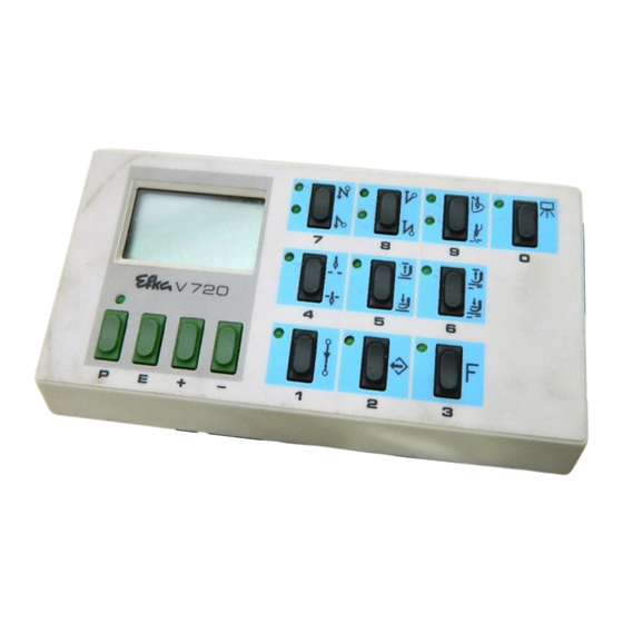 Efka V720 Betriebsanleitung