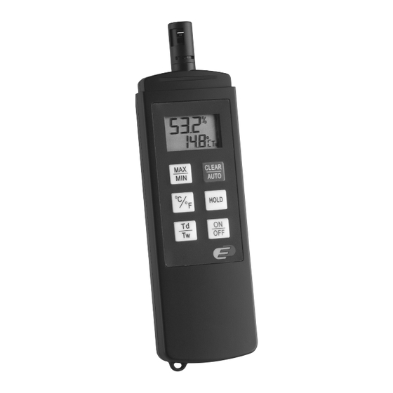 TFA Dostmann H560 Dewpoint Pro Bedienungsanleitung
