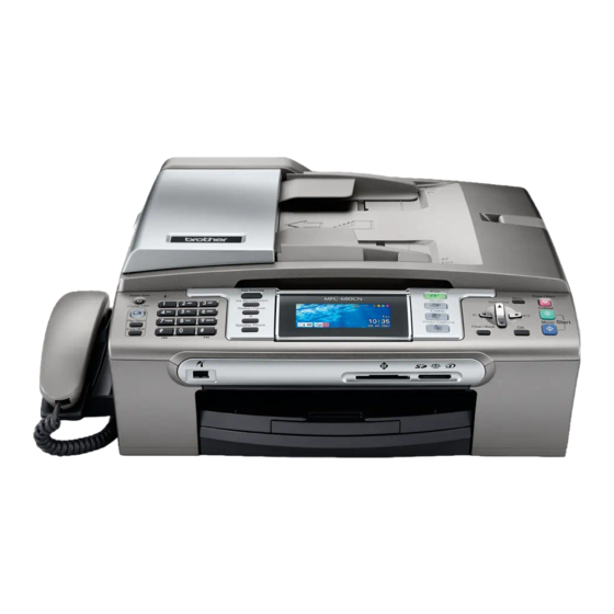 Brother MFC-680CN Installationsanleitung