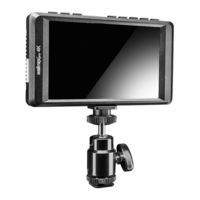 Walimex Pro 4.5 Camera Assist Monitor 4K IPS Gebrauchsanleitung