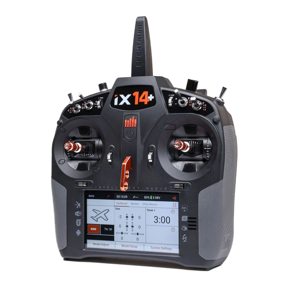 Spektrum iX14+ Bedienungsanleitung