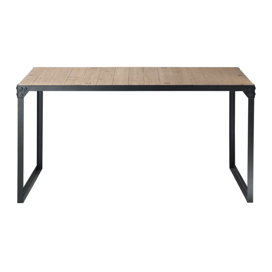 MAISONS DU MONDE DOCK 138845 Montageanleitung