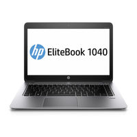 HP EliteBook Folio 1040 G2 Benutzerhandbuch