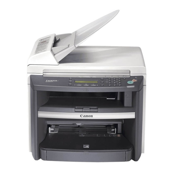 Canon MF4600 Series Scannertreiber-Handbuch