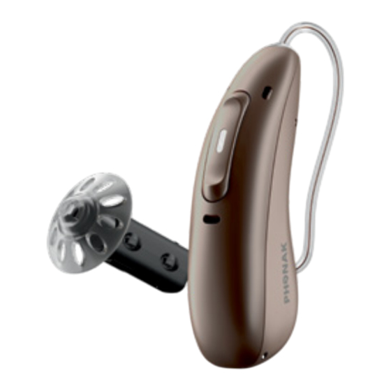 Sonova Phonak Audeo P-R Fit Gebrauchsanweisung