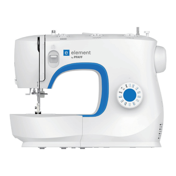 Pfaff Element 1090s Bedienungsanleitung
