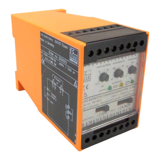 IFM Electronic ECOMAT 200 Bedienungsanleitung