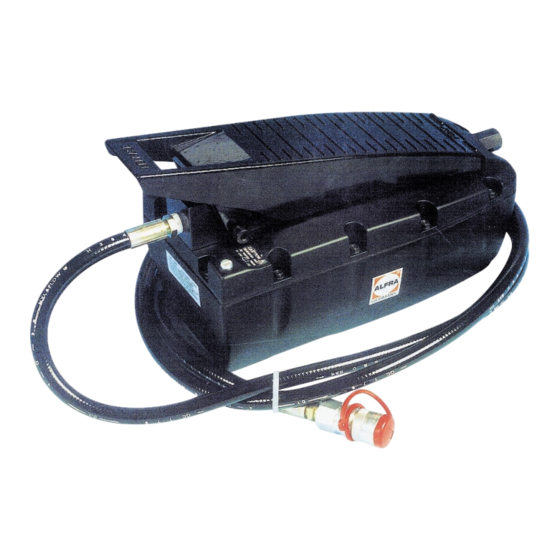 ALFRA LHP 700 Bedienungsanleitung