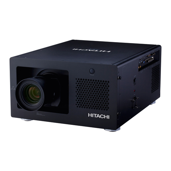 Hitachi CP-WU13K Bedienungsanleitung