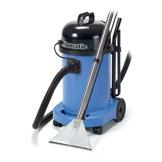 Numatic CT 370 Handbuch