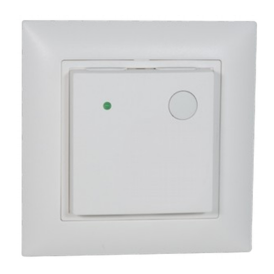 Sensortec EDIZIOdue RBE05 Serie Kurzanleitung