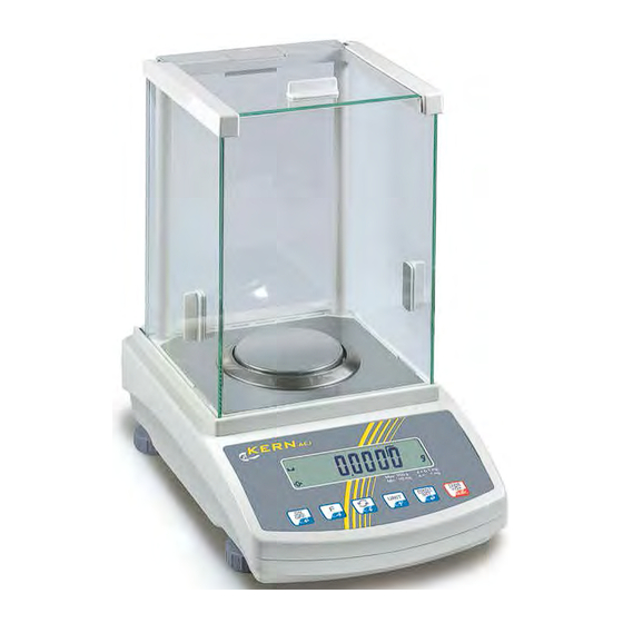 KERN AES 200-4N Betriebsanleitung