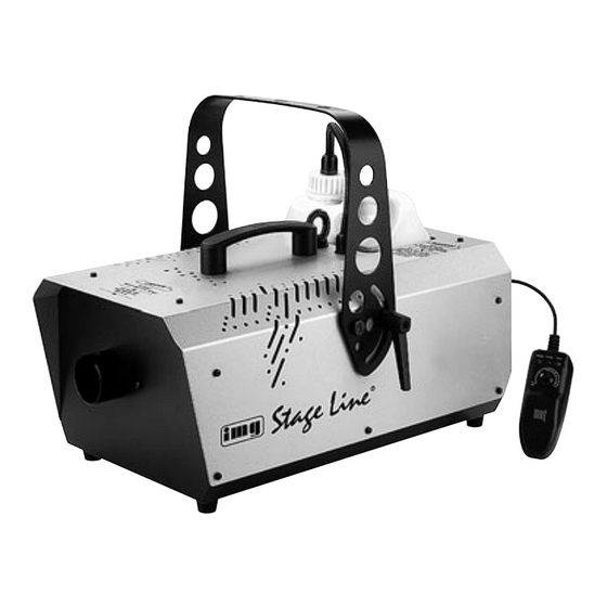 IMG STAGE LINE FM-1208 Bedienungsanleitung