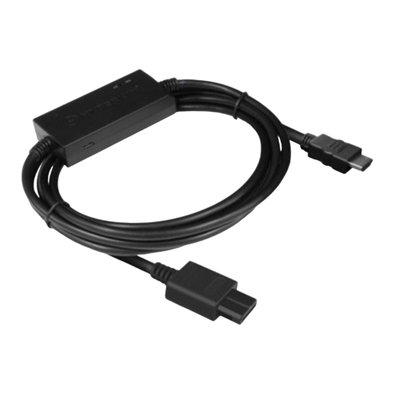 Hyperkin 3-in-1 HDTV CABLE Kurzanleitung
