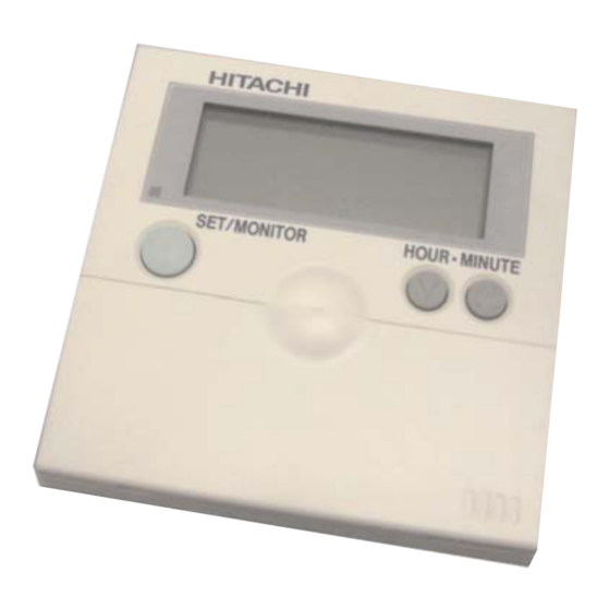 Hitachi PSC-A1T Installationsanleitung