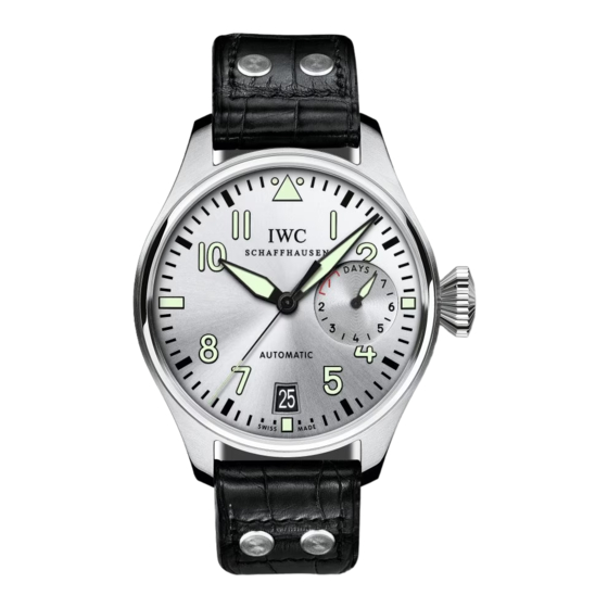 iwc Big Pilot Vater und Sohn Bedienungsanleitung