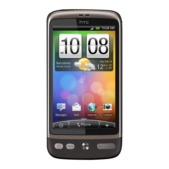 HTC Desire Handbuch