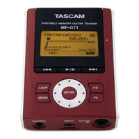 Tascam MP-GT1 Benutzerhandbuch