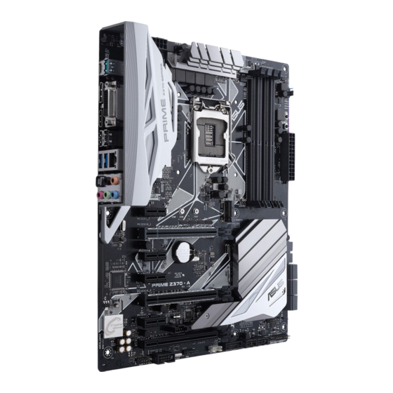 Asus PRIME Z370-A Serie Bedienungsanleitung