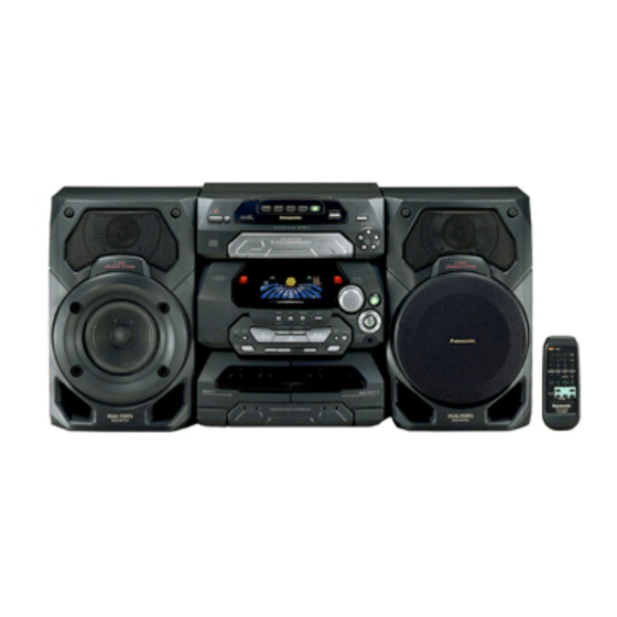 Panasonic SC-AK27 Bedienungsanleitung