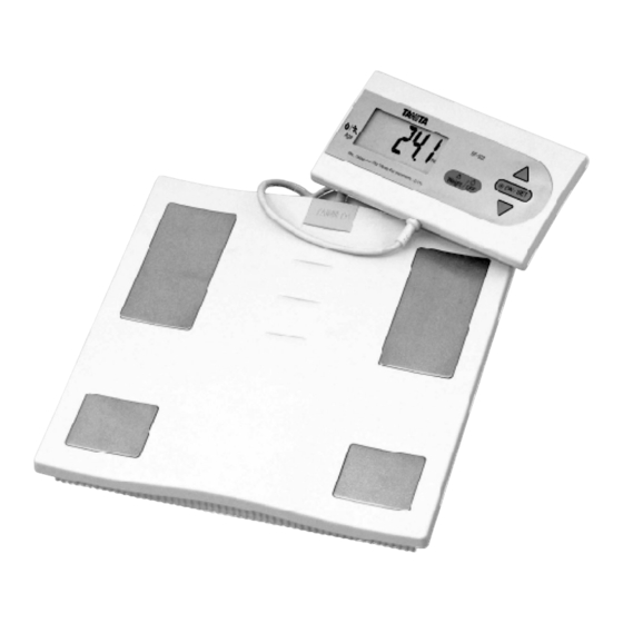 Tanita BF-522W Bedienungsanleitung