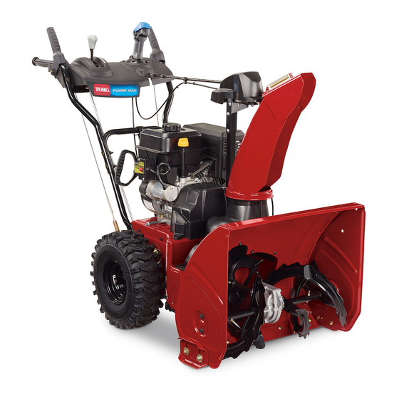 Toro 824 XL Power Throw Bedienungsanleitung
