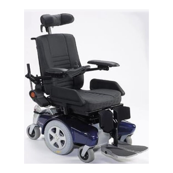 Invacare tornado Bedienungsanleitung