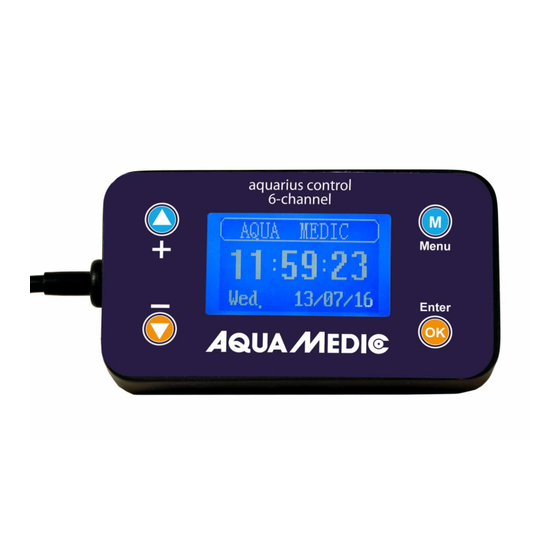 Aqua Medic aquarius control Bedienungsanleitung